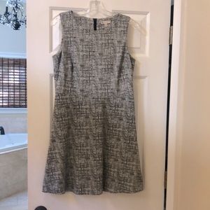 Black & white A-line dress. Gently used for work.